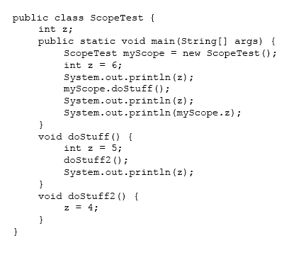 Exam Dumps Java-1Z0-803 Java Java-1Z0-803 6