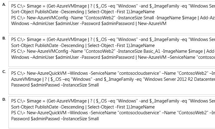 Exam Dumps Microsoft-70-533 Microsoft Microsoft-70-533 16