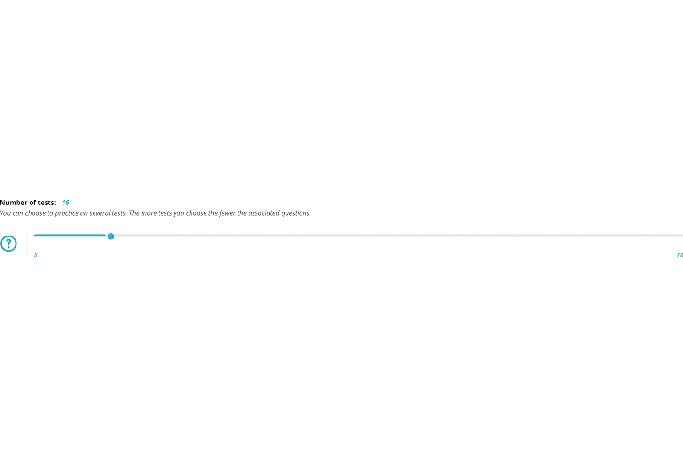 Use number of test selector of Federal-Aviation-Administration-(FAA)-ATSA practice test for custom number of test selection 