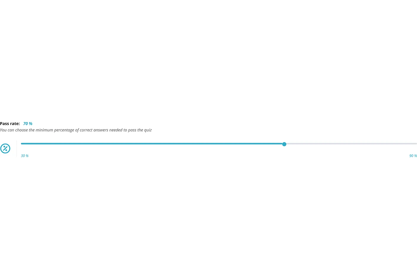 Custom passing score selector of Object-Management-Group-(OMG)-BAGUILD-CBA-LVL1-100 practice test