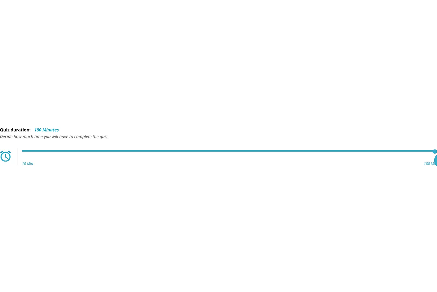 Custom duration selector of The-Chartered-Institute-of-Management-Accountants®-(CIMA®)-CIMAPRA17-BA2-1-ENG practice test